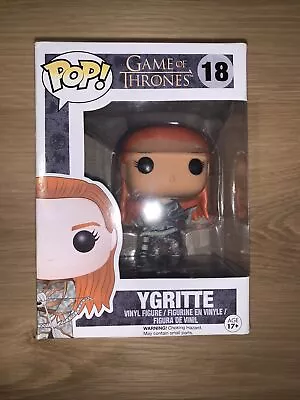 FUNKO POP! GAME OF THRONES YGRITTE #18 VAULTED + POP PROTECTOR - Acceptable COND • $59.99