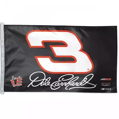 DALE EARNHARDT #3 FLAG/BANNER 3'X5' NASCAR BANNER: US Fast Shipping • $15.89