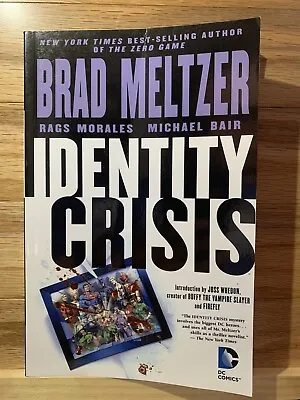 Identity Crisis By Brad Meltzer (2006 Trade Paperback DC Comics) • $7.99