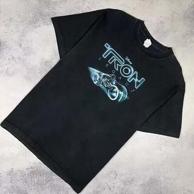 Vintage Disney Tron Legacy Daft Punk Promo Movie Tee Men’s Size L • $55