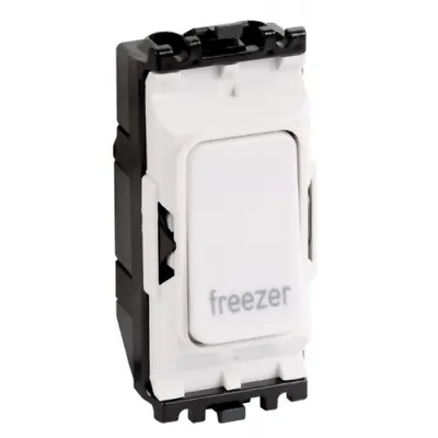 £9.99 • Buy MK Grid Plus 20A Double Pole 1 Way Grid Switch Marked Freezer A15