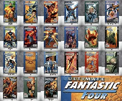 Ultimate Fantastic Four #1-21 (2004) Marvel Comics Bendis Millar Ellis Zombies • $19.99