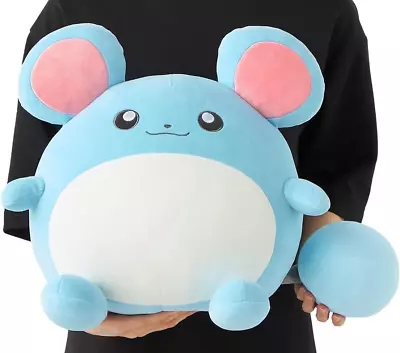 14  Marill Chewy BIG Cushion Plush Doll Stuffed Toy Pokémon Center Official • $79