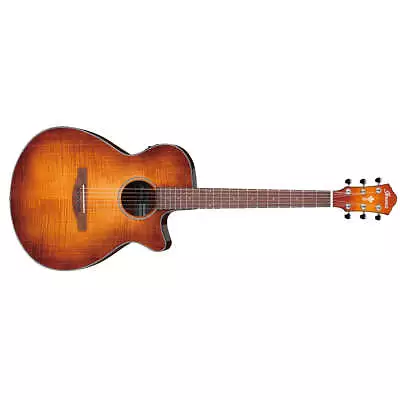 Ibanez AEG70 Acoustic Guitar AEG Flame Maple Gloss Vintage Violin W/ Pickup & Cu • $687.95
