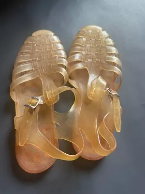 Vintage Men's Fisherman Jelly Sandals • $30