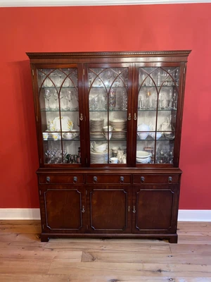 £95 • Buy Mahogany China Display Cabinet With Cupboard - Georgian-style - Bevan Funnell