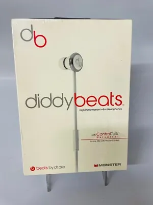 Diddybeats By Dr. Dre Monster High Performance In-Ear Headphones White - NEW • $102.98