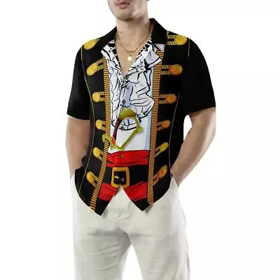 Funny Halloween Pirate Costume Hawaiian Shirt - Perfect Gift For Lover Friend • $32.39