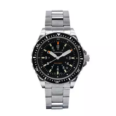 MARATHON 46mm Jumbo Diver's Quartz (JSAR) With Stainless Steel Bracelet 316L Sta • $1600