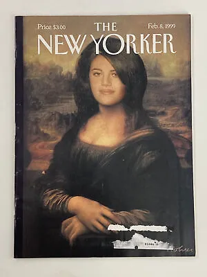 The New Yorker Magazine February 8 1999 Monica Lewinsky By Dean Rohrer • $17.95