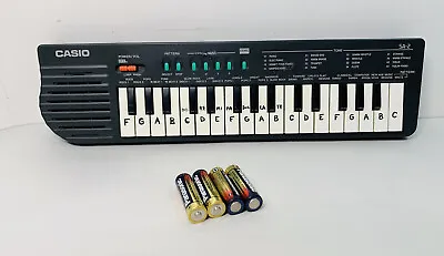 $29.95 • Buy Casio SA-2 Mini Electronic Vintage 1990s 32 Key Keyboard Used Tested Working