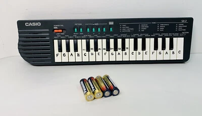 $29.95 • Buy Casio SA-2 Mini Electronic Vintage 1990s 32 Key Keyboard Used Tested Working