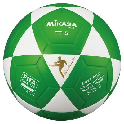 Mikasa FT5 Goal Master Soccer Ball Size 5 Official FootVolley Ball White/green • $49.85