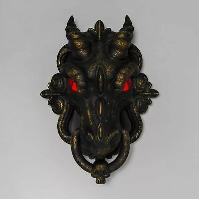 $79.99 • Buy 10  Goblin Dragon Gargoyle ELECTRONIC DOOR KNOCKER EYES LIGHT UP AND IT TALKS!!!