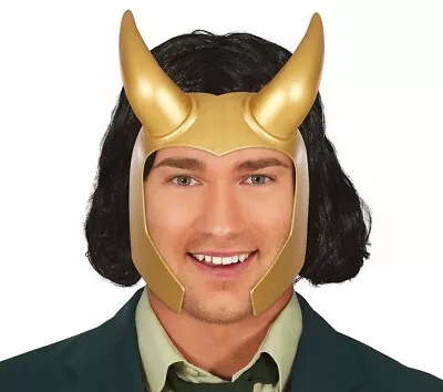 Loki Crown Horns Headband Cosplay Superhero Hairband Accessory Adult Fancy Dress • £11.99