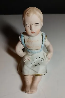 Antique German Hand Painted Piano Baby Papas Darling Figurine • $19.99