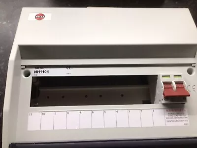 £15 • Buy Wylex NH1104 Consumer Unit