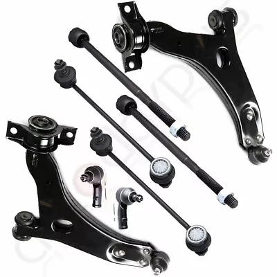 For 2000-2004 Ford Focus 8pcs Front Lower Control Arms Sway Bars Tie Rods Kit • $76.94