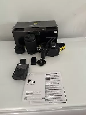 Nikon Z 50 20.9MP Mirrorless Camera - Black (16-50mm F/3.5-6.3 VR + 50-250mm... • $1500