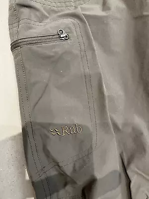 £21.36 • Buy RAB HELIX QFS-97 STRETCH TREKKING WALKING HIKING PANTS SIZE:UK10 Vgc Genuine