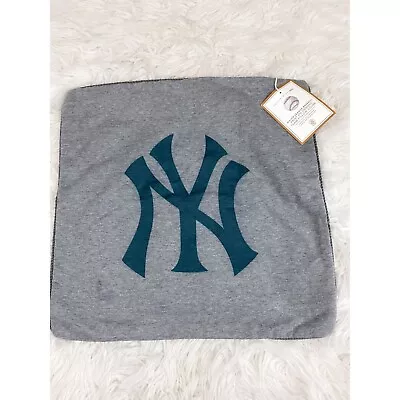 Pottery Barn Teen MLB New York Yankees Print On Demand Gray Pillow Cover NEW • $25