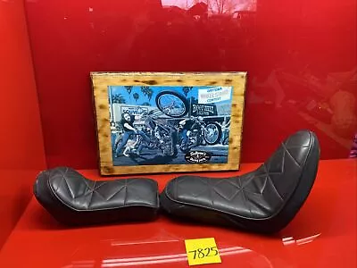 Harley Vintage Chopper Seat 2 Piece Panhead Vintage Rigid 2 Piece King And Wueen • $350