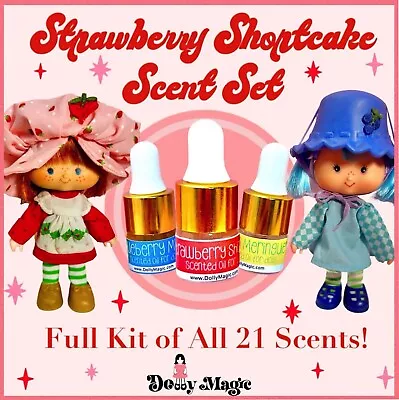 DIY Doll Scent Fragrance Kit For Vintage Strawberry Shortcake Dolls! • $44.95