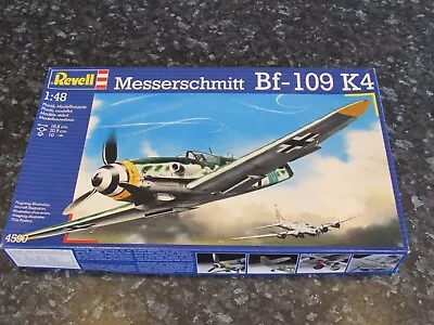 REVELL 1/48  MESSERSCHMITT Bf.109K4   MODEL KIT • £9.99