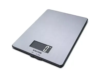 Salter Scale Digital Kitchen LCD Display Weigh Food Stainless Steel #2446 • £10.99