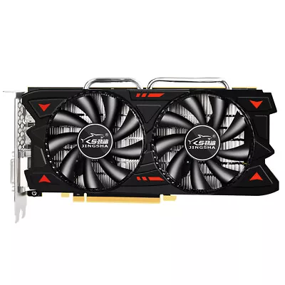 JINGSHA RX580 Gaming Graphics  8GB/GDDR5/256bit Memory 1257/1340MHz L3L9 • $167.43