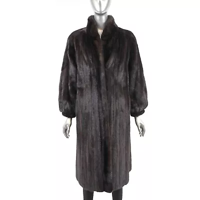 Mahogany Mink Coat- Size S • $1000