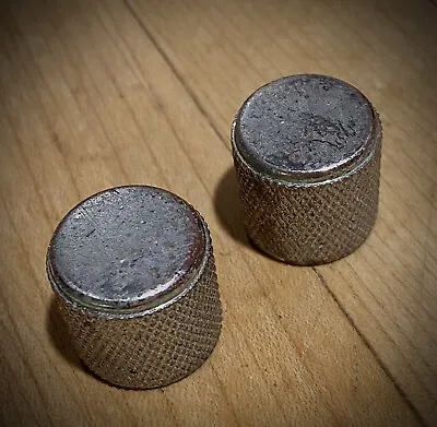 Aged/Relic’d Vintage 60’s Style Aluminum Barrel Knobs For Telecaster & P Bass • $17.50