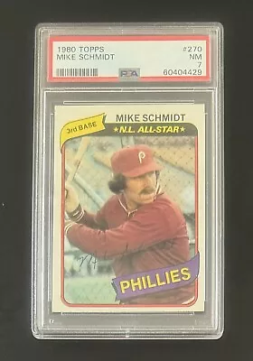 Mike Schmidt PSA 7 Phillies HOF • $30