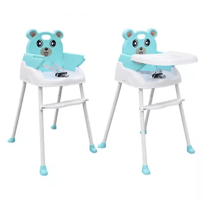 4 In1 Baby Kids Toddler Infant High Chair Feeding Seat Chair Adjustable Hight • £13