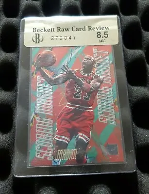 Michael Jordan 95-96 Fleer Metal Scoring Magnets BGS 8.5 Nr.Mint+RCR Rare Foil🔥 • $599.99