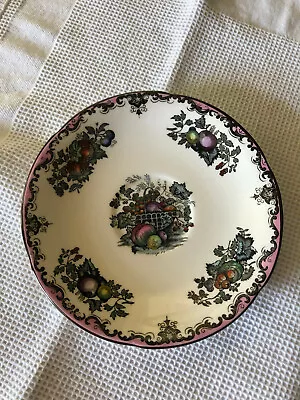 Vintage Mason's - Fruit Basket - England - Saucer Only  5 7/8  *** PINK  • $11