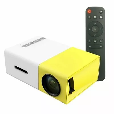 HD LED Projector YG300 USB HDMI AV SD Mini Portable 1080P Home Theater Cinema • $87.76