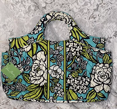 VERA BRADLEY Abby ISLAND BLOOMS PURSE 12177-120 Handbag Handle NWT Retired • $36