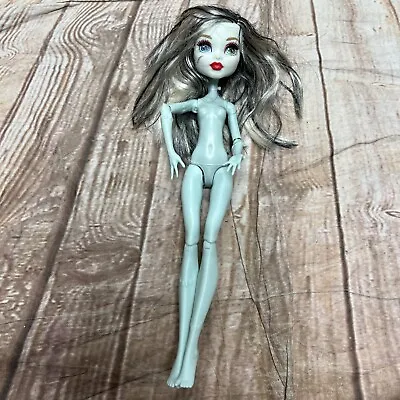 Monster High Doll Frankie Stein Wave 2008 10.5  Blonde-Black Hair Mattel. • $19.76