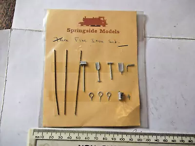 Springside Models  O Gauge  Fire Iron  Set  In Sealed Packet • £1.99