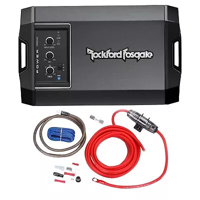 Rockford Fosgate T400X2AD 2Channel 400W Class AD Compact Amplifier + Install Kit • $419.99