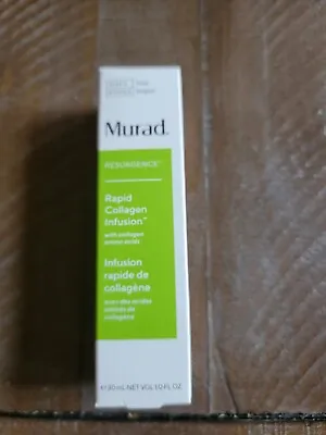 Murad Resurgence Rapid Collagen Infusion Step 2 New-In-Box 1oz / 30mL Retail $89 • $21.99