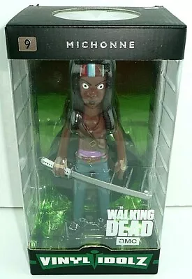 Michonne Walking Dead Vinyl Idolz Idols Figure AMC Katana Sword Zombie Funko • $19.95