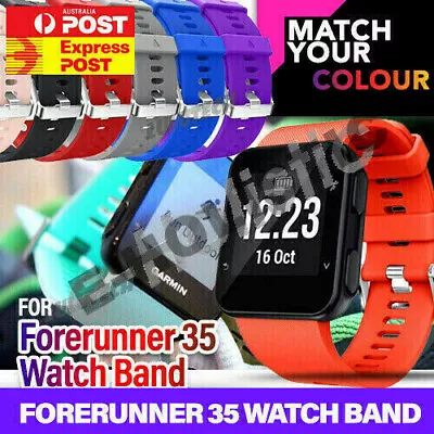 For Garmin Forerunner 35 Band Replacement Wrist Strap Silicone Bracelet Band • $9.95