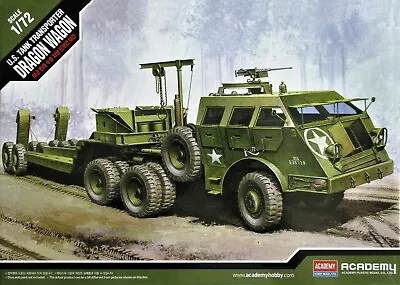 ACADEMY 13409. US M26 Tank Transporter – Dragon Wagon. 1/72 Scale Plastic Kit • £21.99