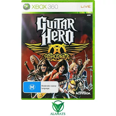 Guitar Hero Aerosmith Xbox 360 [GR] PAL Music • $13.96