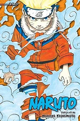 NARUTO 3IN1 TP VOL 01 (C: 1-0-1): Includes Vol... By Masashi Kishimoto Paperback • £7.49