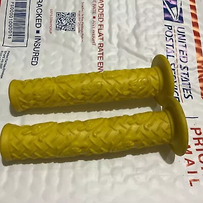 Mongoose Grips YELLOW - Old School Bmx • $75