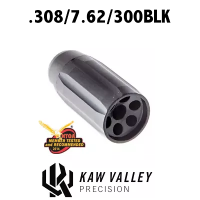 Kaw Valley Precision 308/7.62/300BLK Linear Comp/Compensator 5/8x24 TPI -Black • $43.50