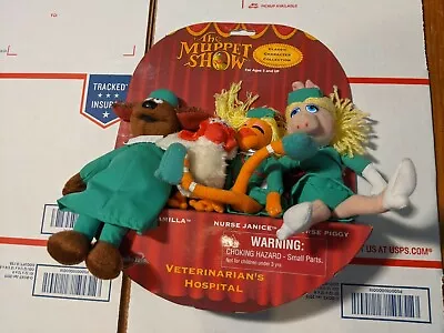 The Muppet Show Plush Toys Veterinarian's Hospital Character Set Brand New • $99.99